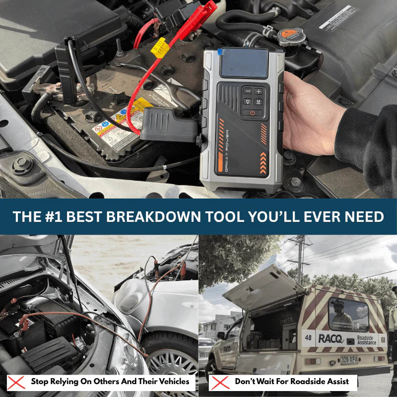 Deviceus™ Ultimate Lithium Jump Starter